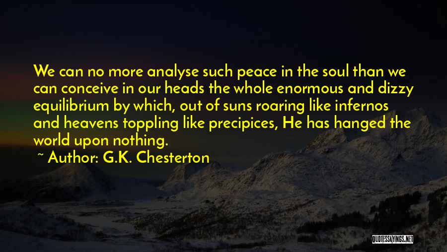 Roaring Quotes By G.K. Chesterton