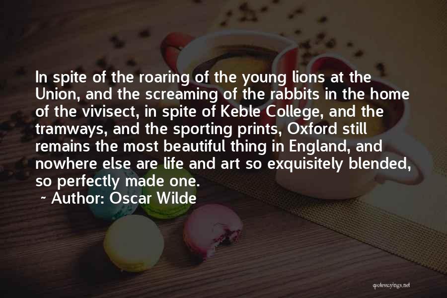 Roaring Quotes By Oscar Wilde