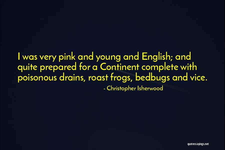 Roast Quotes By Christopher Isherwood