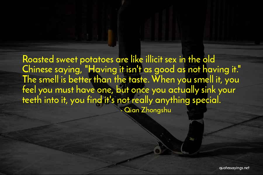 Roasted Sweet Potatoes Quotes By Qian Zhongshu Roasted Sweet Potatoes Quotes By Qian Zhongshu