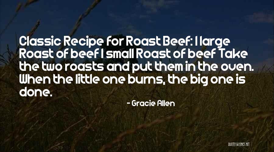 Roasts Quotes By Gracie Allen Roasts Quotes By Gracie Allen