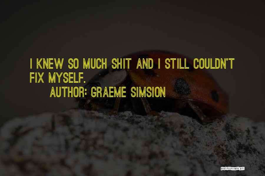 Rob Geus Quotes By Graeme Simsion