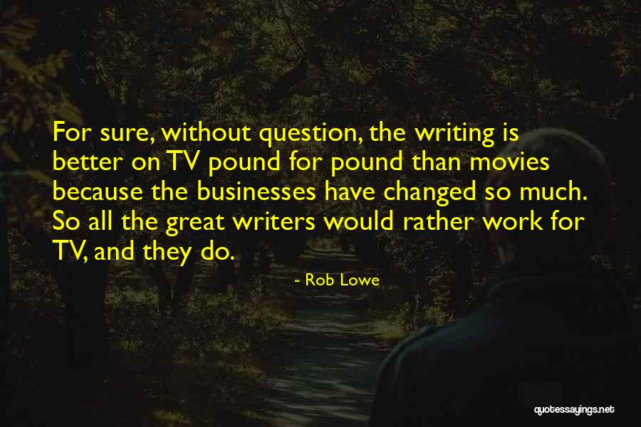 Rob Lowe Quotes 481115 Rob Lowe Quotes 481115