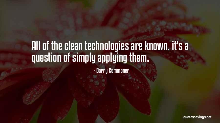 Robaczki Podziemne Quotes By Barry Commoner Robaczki Podziemne Quotes By Barry Commoner