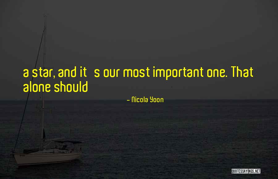 Robakiewicz Family Quotes By Nicola Yoon Robakiewicz Family Quotes By Nicola Yoon