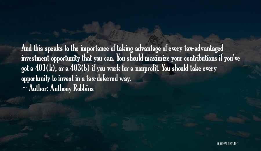 Robbins Anthony Quotes By Anthony Robbins