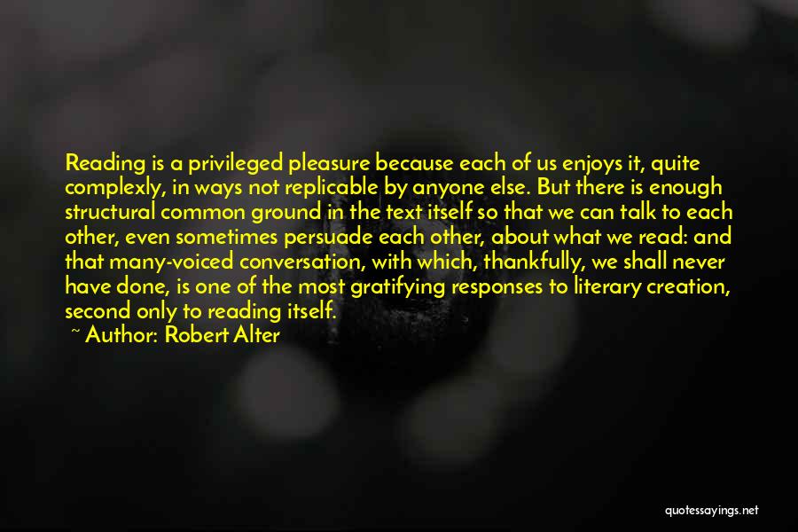 Robert Alter Quotes 1118472
