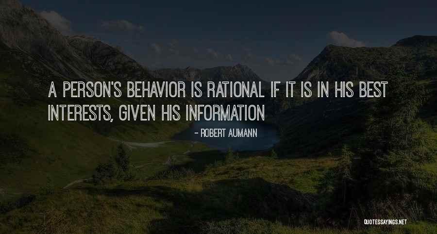 Robert Aumann Quotes 328565 Robert Aumann Quotes 328565