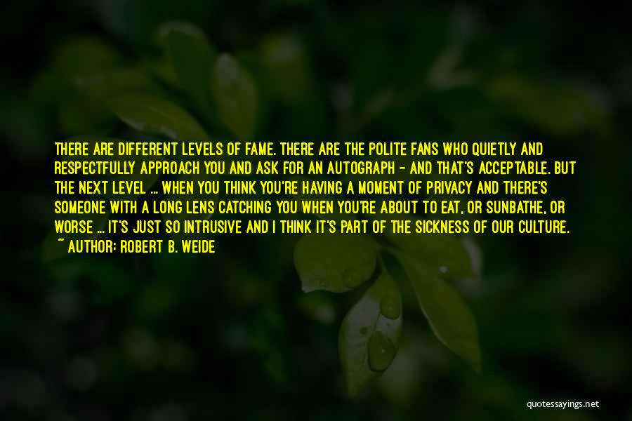 Robert B. Weide Quotes 529053