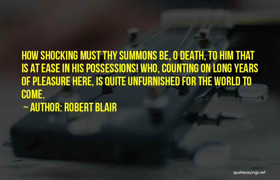 Robert Blair Quotes 635607