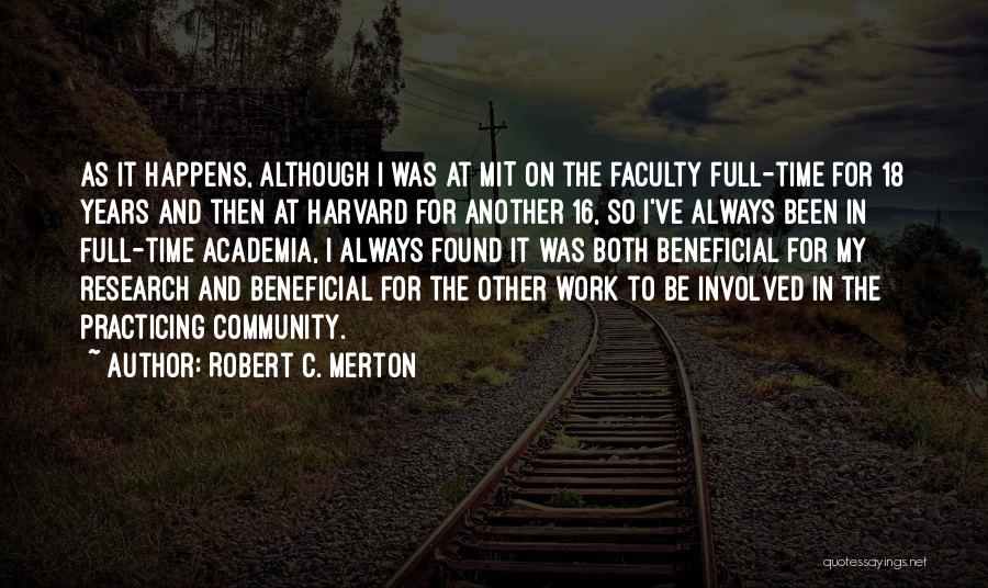 Robert C. Merton Quotes 155532