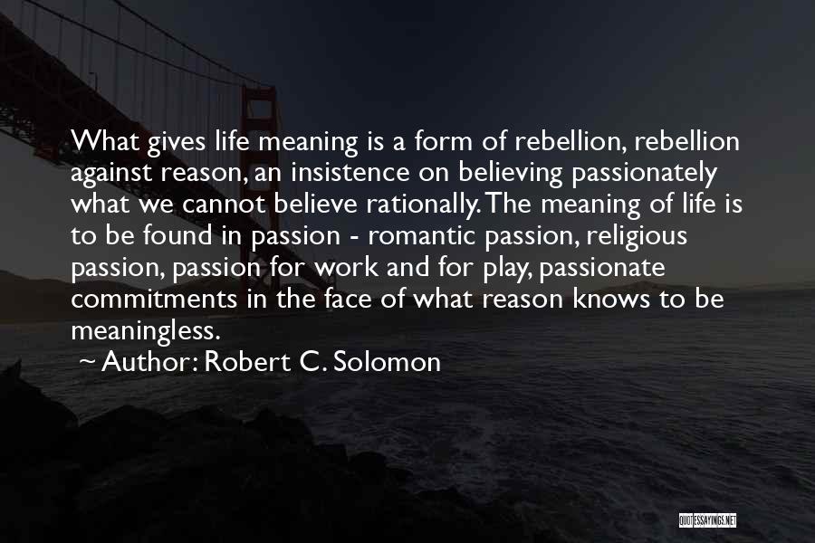 Robert C. Solomon Quotes 421126