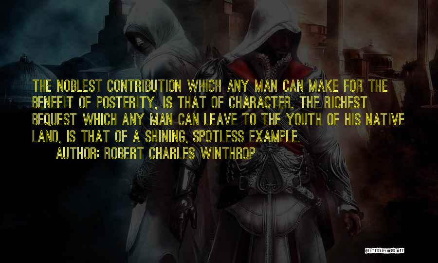 Robert C Winthrop Quotes By Robert Charles Winthrop