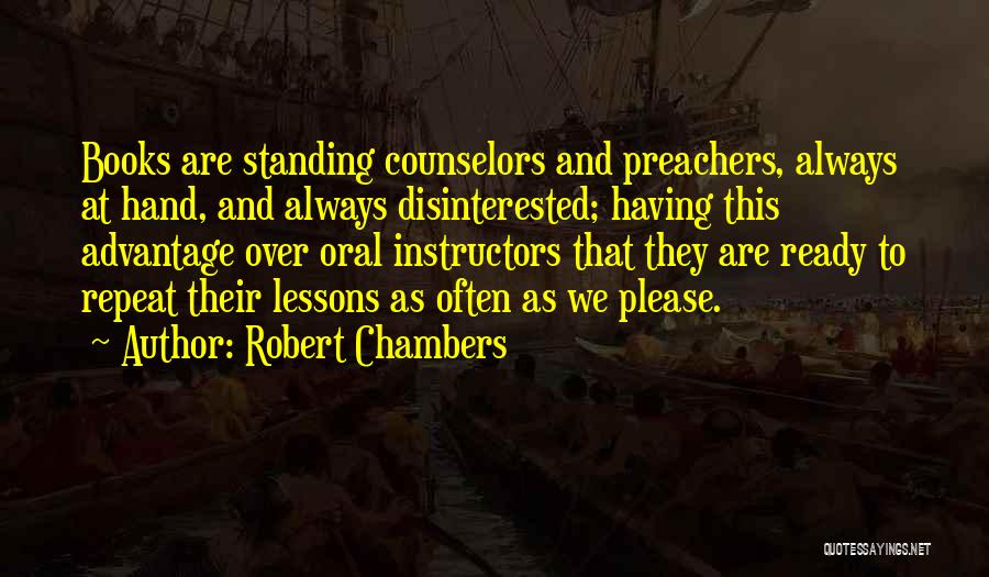 Robert Chambers Quotes 356601