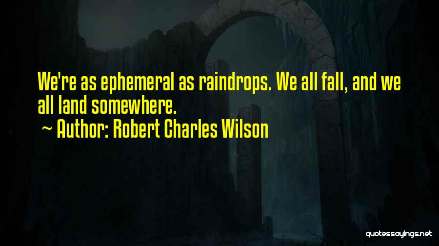 Robert Charles Wilson Quotes 791033