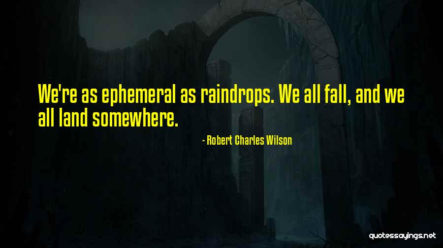 Robert Charles Wilson Quotes 791033