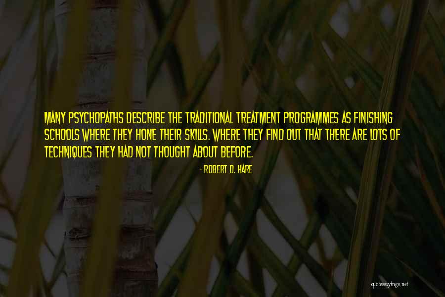 Robert D. Hare Quotes 1199420 Robert D. Hare Quotes 1199420