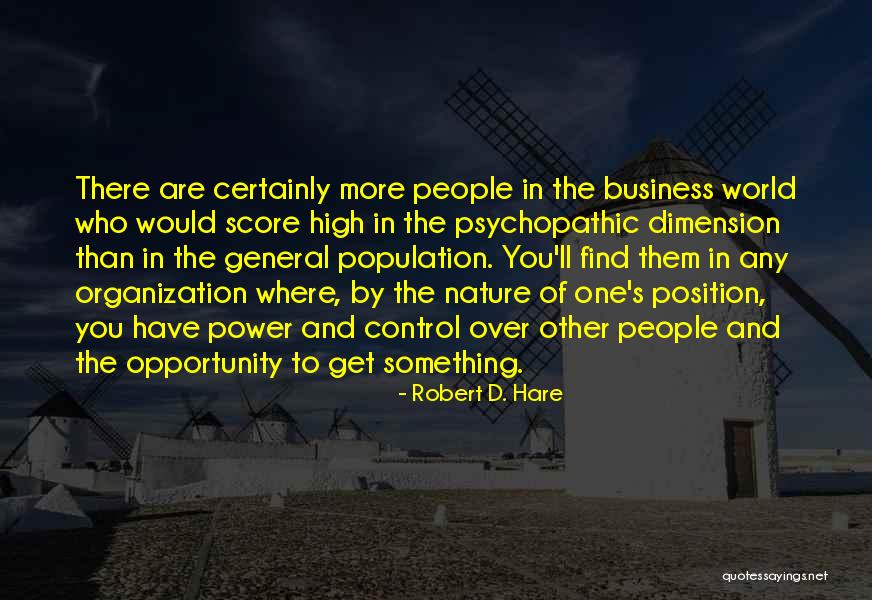 Robert D. Hare Quotes 2083978 Robert D. Hare Quotes 2083978
