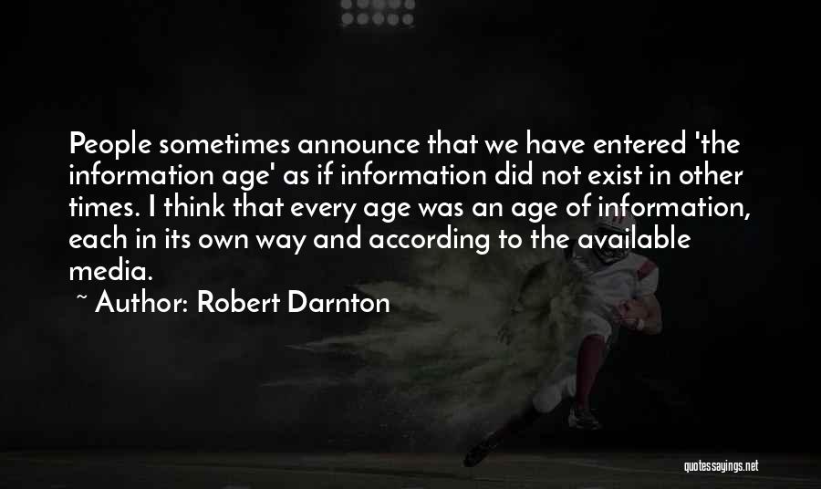 Robert Darnton Quotes 744761
