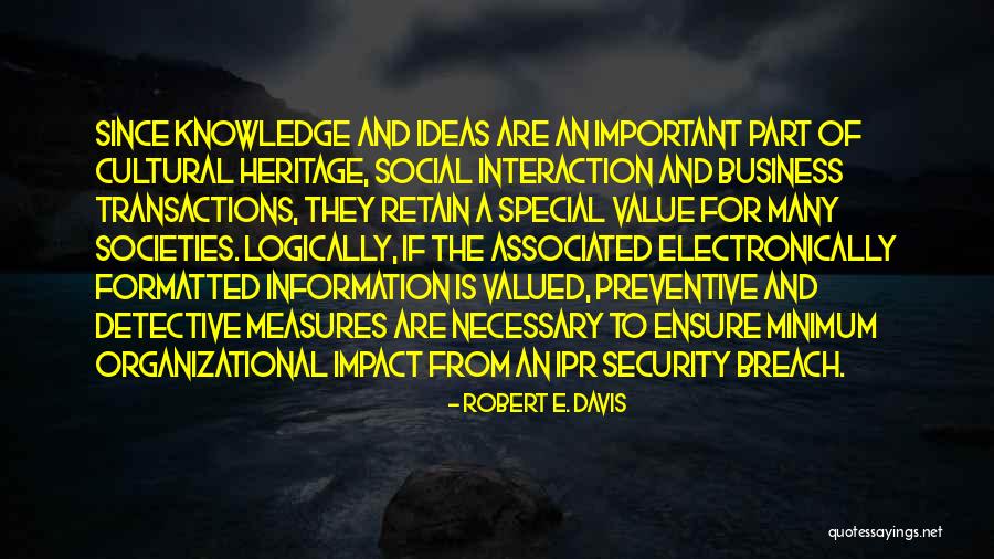 Robert E. Davis Quotes 931871