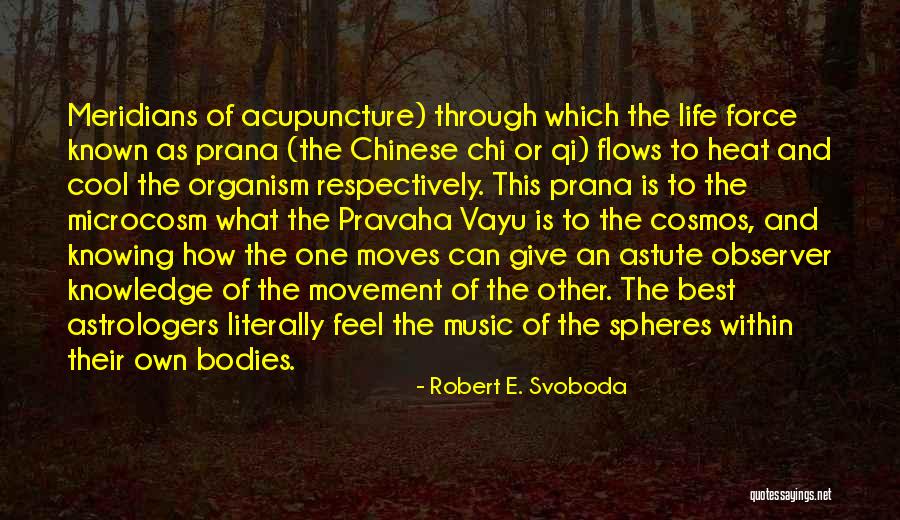 Robert E. Svoboda Quotes 1896657