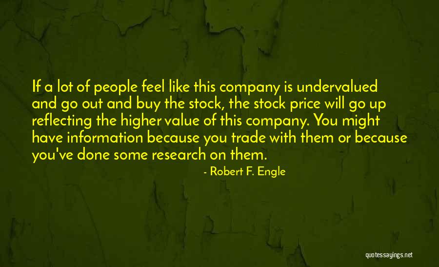 Robert F. Engle Quotes 205273