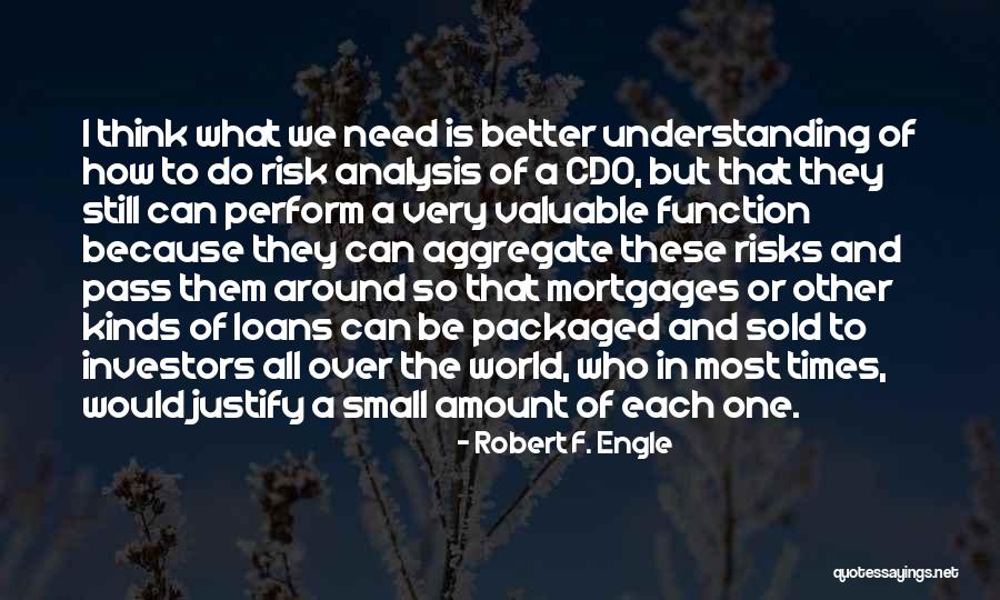 Robert F. Engle Quotes 78726