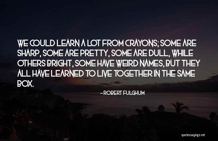 Robert Fulghum Quotes 1783523