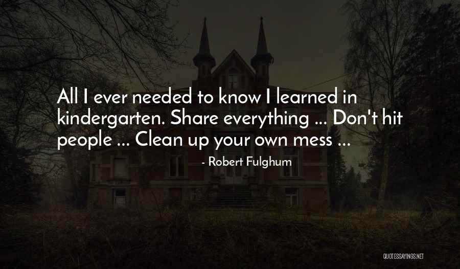 Robert Fulghum Quotes 1818851