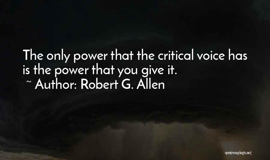 Robert G. Allen Quotes 304673