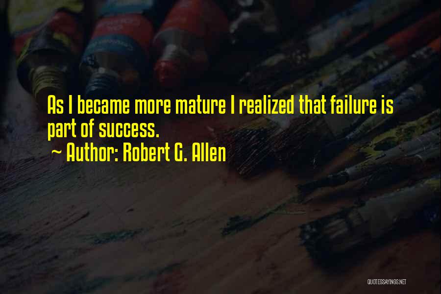 Robert G. Allen Quotes 745256