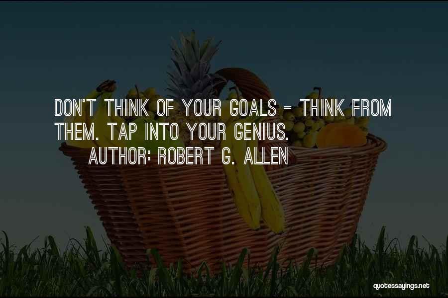 Robert G. Allen Quotes 990413