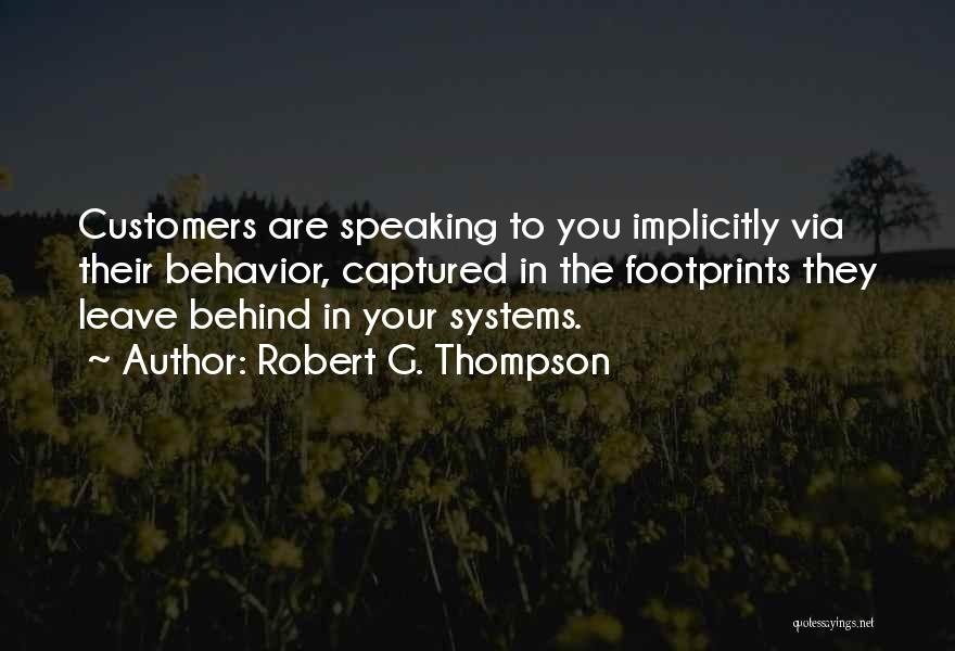 Robert G. Thompson Quotes 917655