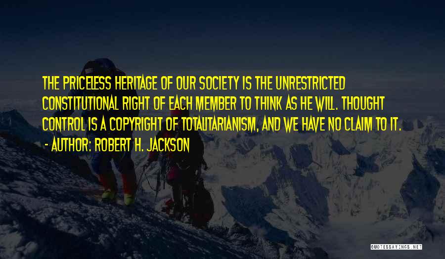 Robert H. Jackson Quotes 1404018