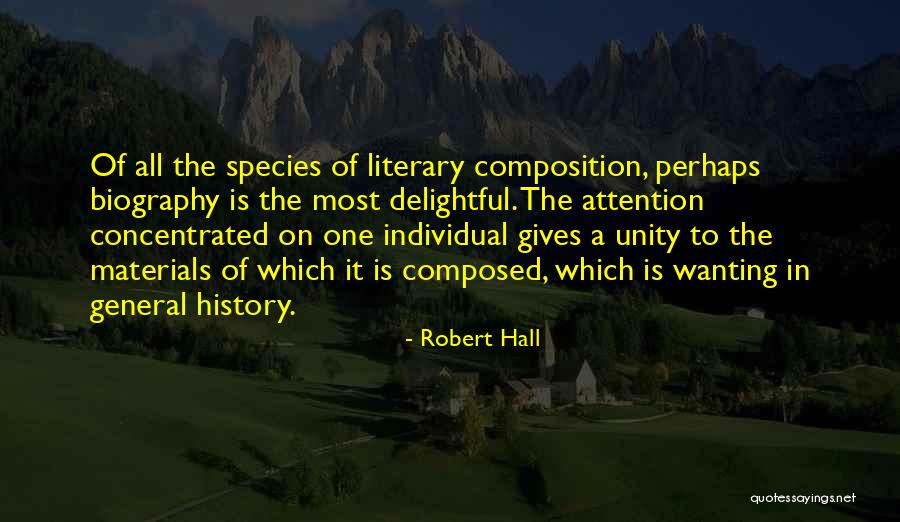 Robert Hall Quotes 413069 Robert Hall Quotes 413069