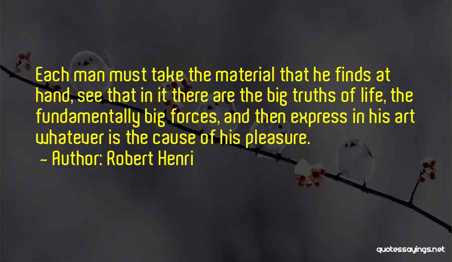 Robert Henri Quotes 1958280
