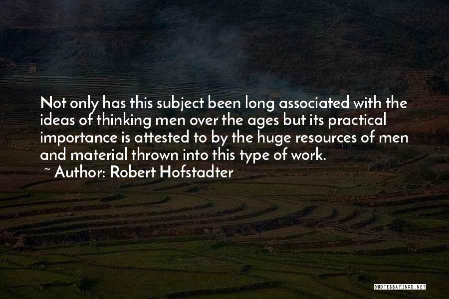 Robert Hofstadter Quotes 647088