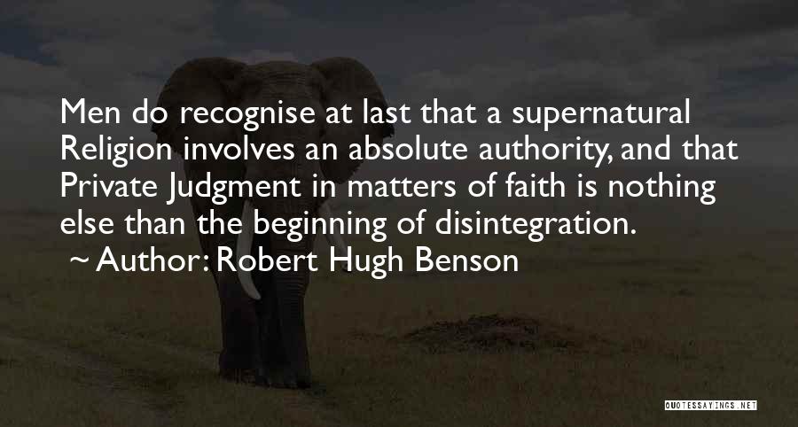 Robert Hugh Benson Quotes 1146836