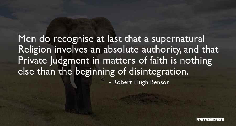 Robert Hugh Benson Quotes 1146836