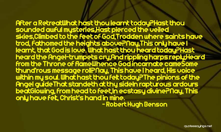 Robert Hugh Benson Quotes 1248153