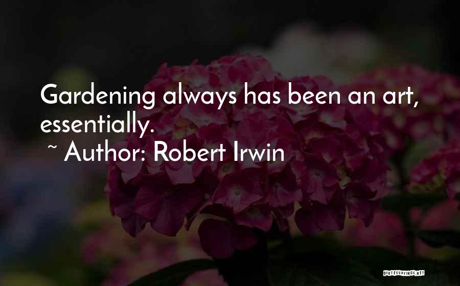 Robert Irwin Quotes 1008039