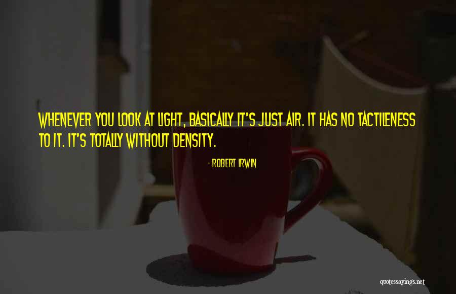 Robert Irwin Quotes 652768 Robert Irwin Quotes 652768