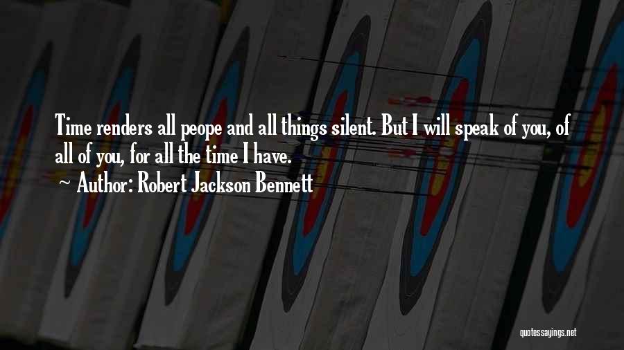 Robert Jackson Bennett Quotes 288915