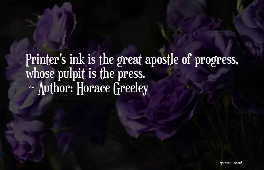 Robert Johnson Psychologist Quotes By Horace Greeley