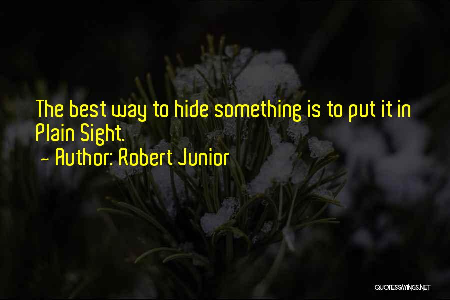 Robert Junior Quotes 1825308