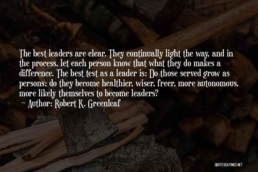 Robert K. Greenleaf Quotes 202735