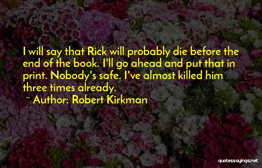 Robert Kirkman Quotes 1752010