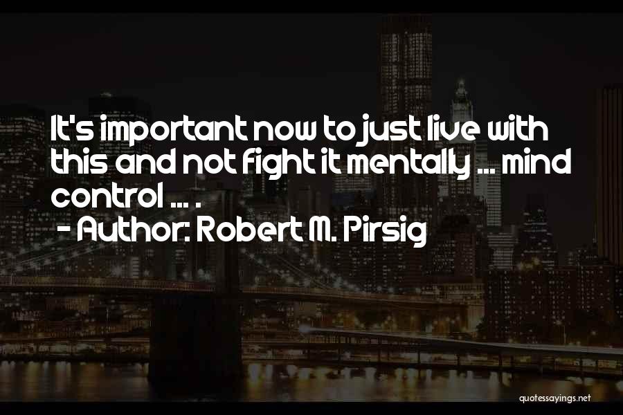 Robert M. Pirsig Quotes 788312
