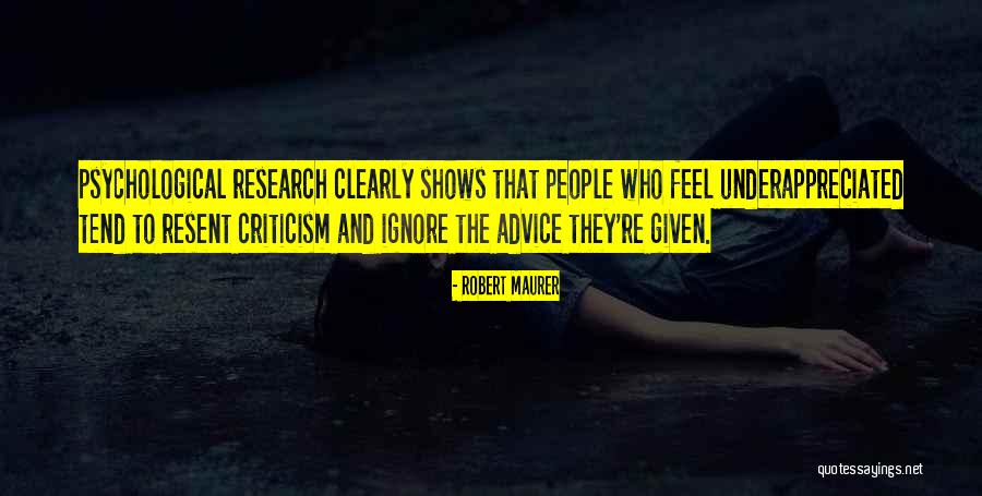 Robert Maurer Quotes 391853 Robert Maurer Quotes 391853