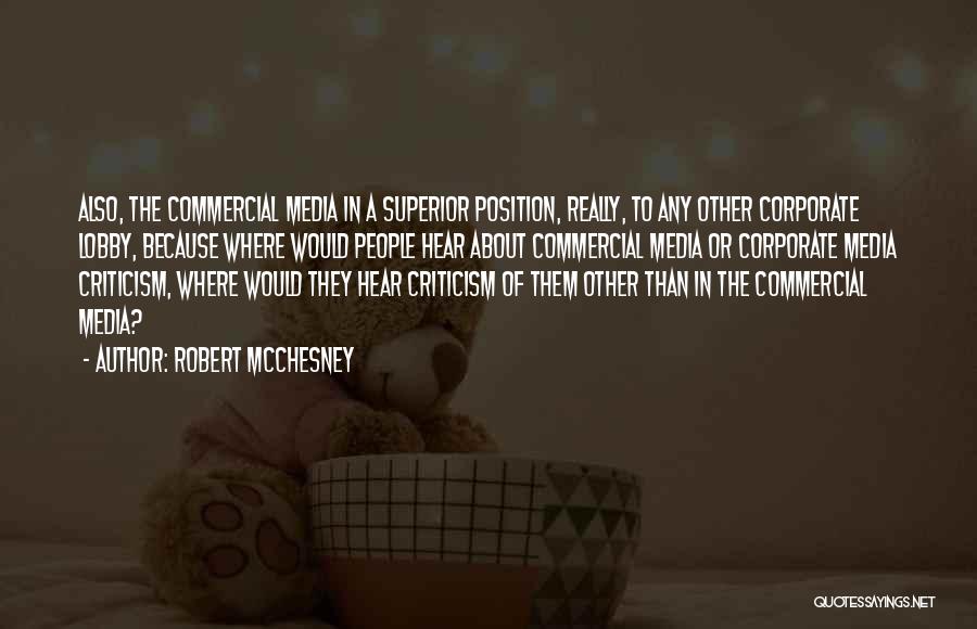 Robert McChesney Quotes 206504